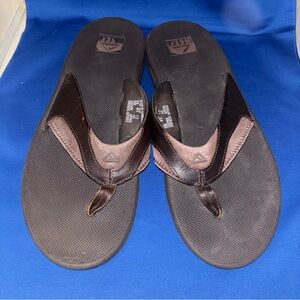 REEF Men’s Fanning Flip Flop Sandals with Bottle Opener Size 13 Pre-owned
